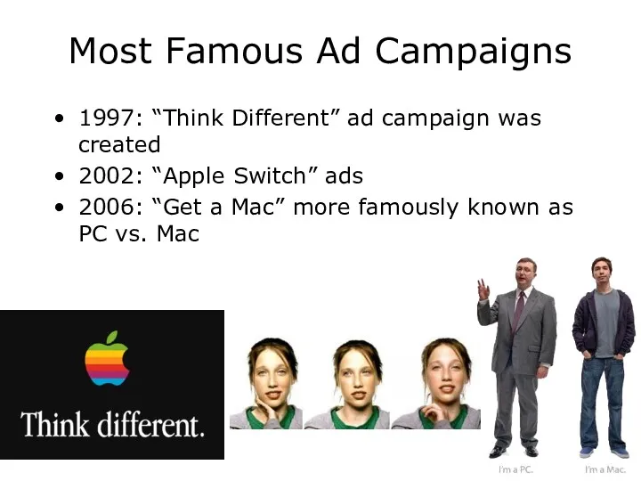 Most Famous Ad Campaigns 1997: “Think Different” ad campaign was