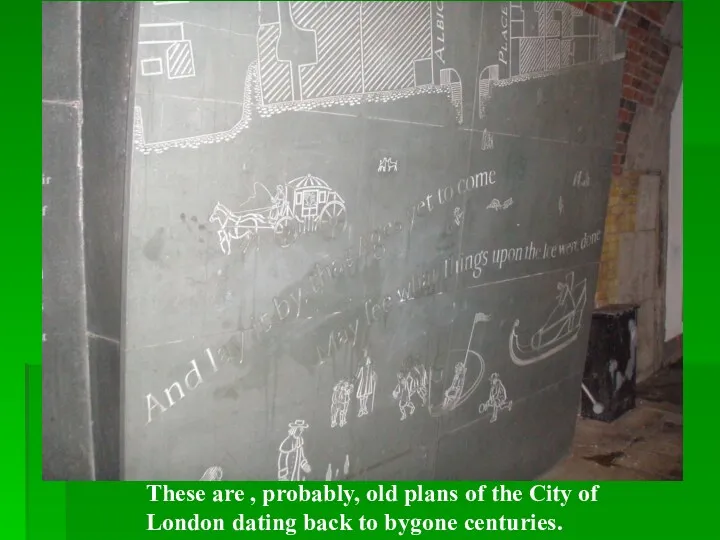 These are , probably, old plans of the City of London dating back to bygone centuries.