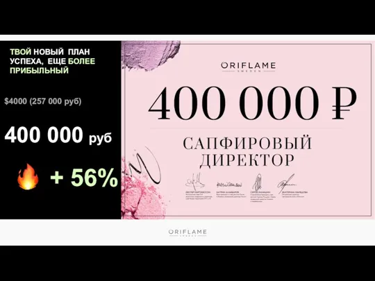 ТВОЙ НОВЫЙ ПЛАН УСПЕХА, ЕЩЕ БОЛЕЕ ПРИБЫЛЬНЫЙ $4000 (257 000 руб) 400 000 руб + 56%