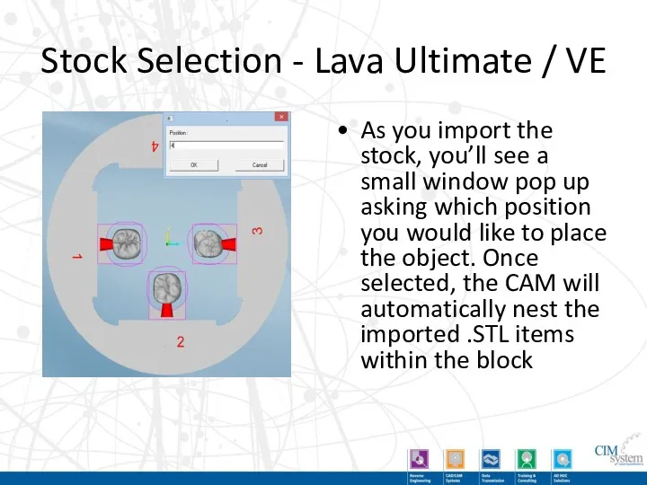 Stock Selection - Lava Ultimate / VE As you import