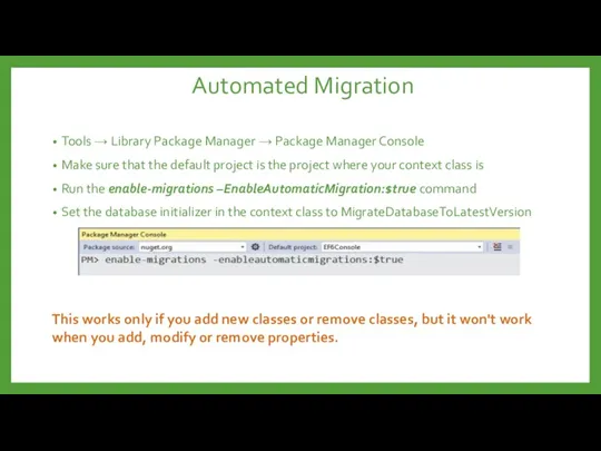 Automated Migration Tools → Library Package Manager → Package Manager