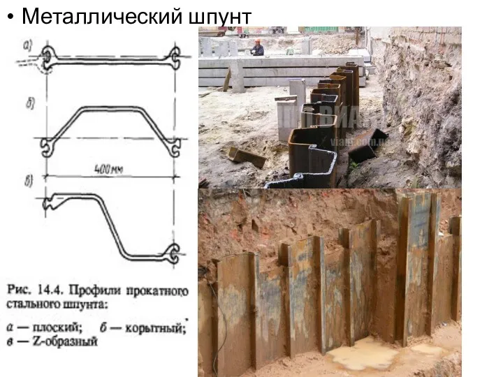 Металлический шпунт