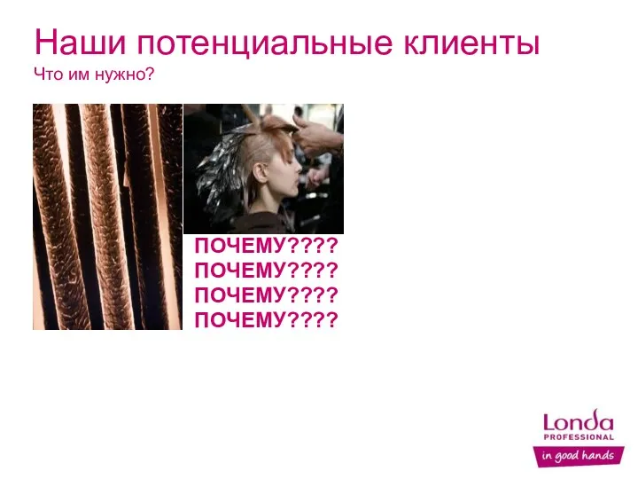 Наши потенциальные клиенты Что им нужно? 30% салон ПОЧЕМУ???? ПОЧЕМУ???? ПОЧЕМУ???? ПОЧЕМУ????