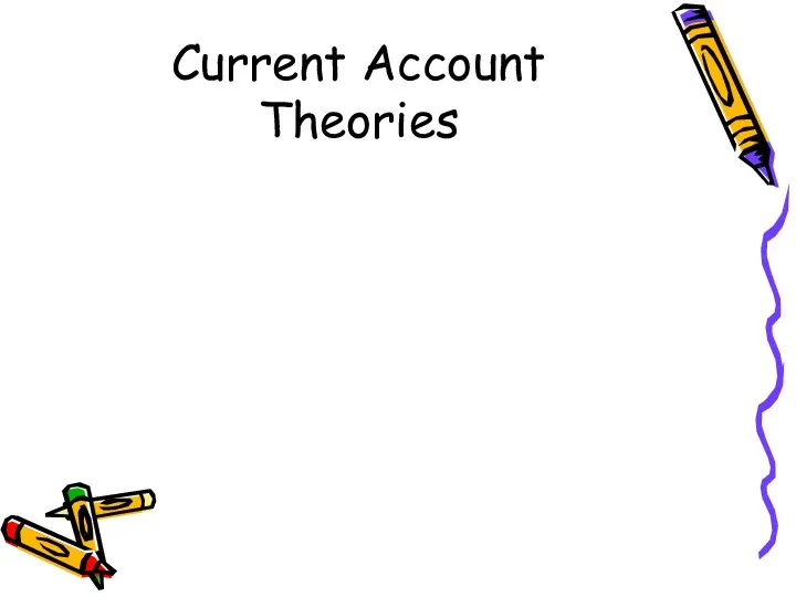 Current Account Theories