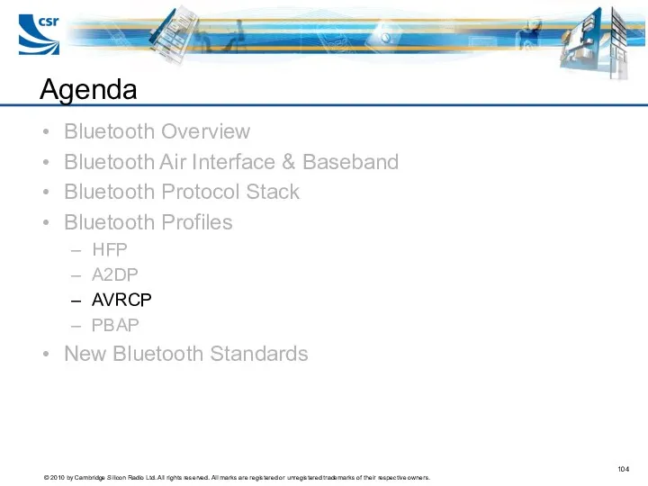 Bluetooth Overview Bluetooth Air Interface & Baseband Bluetooth Protocol Stack