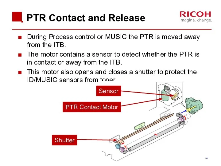 PTR Contact and Release During Process control or MUSIC the