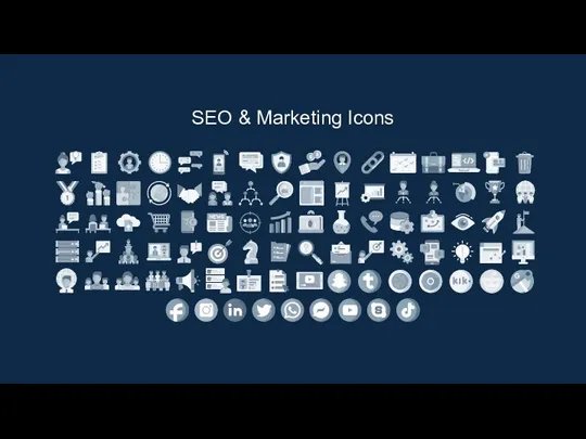 SEO & Marketing Icons