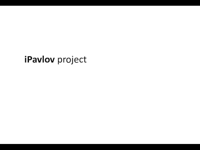 iPavlov project