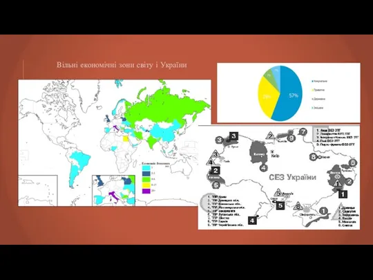 Вільні економічні зони світу і України