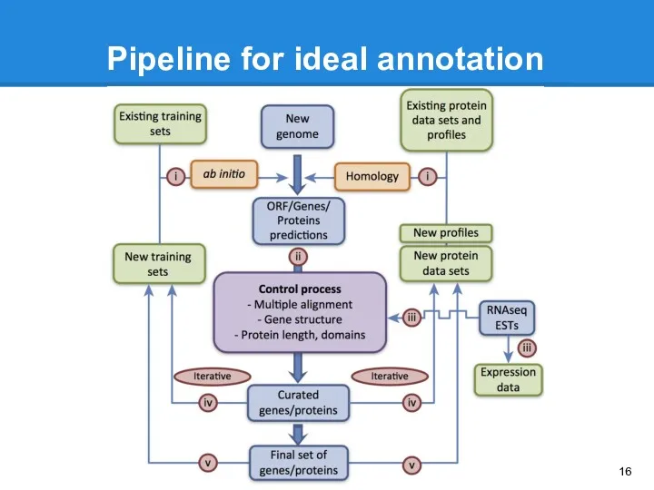 Pipeline for ideal annotation