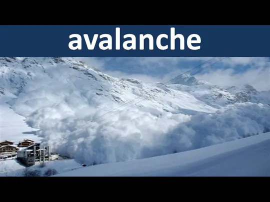 avalanche