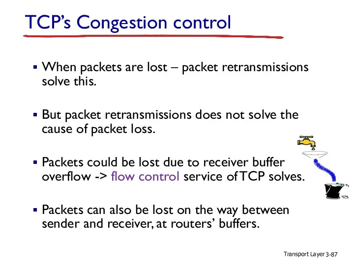 Transport Layer 3- When packets are lost – packet retransmissions