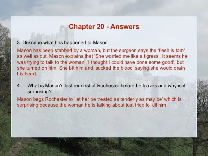 Chapter 20 - Answers 3. Describe what has happened to