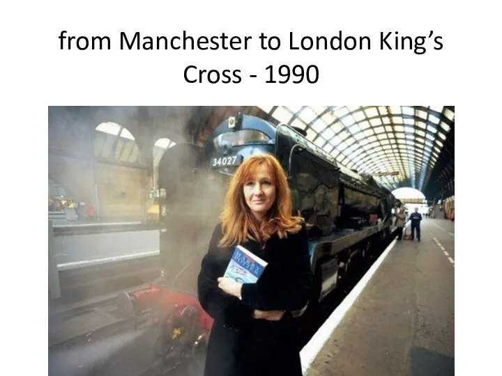 from Manchester to London King’s Cross - 1990