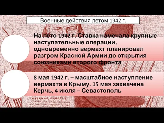 Военные действия летом 1942 г.