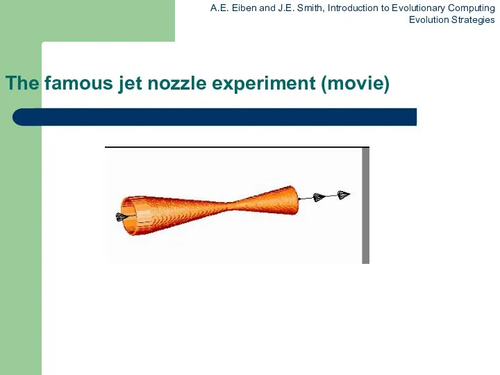 The famous jet nozzle experiment (movie)