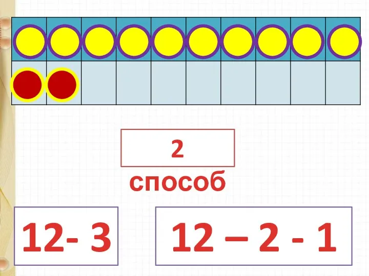 12- 3 12 – 2 - 1 2 способ