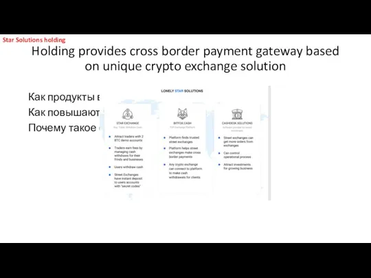 Holding provides cross border payment gateway based on unique crypto