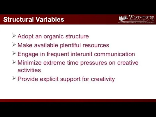 Structural Variables