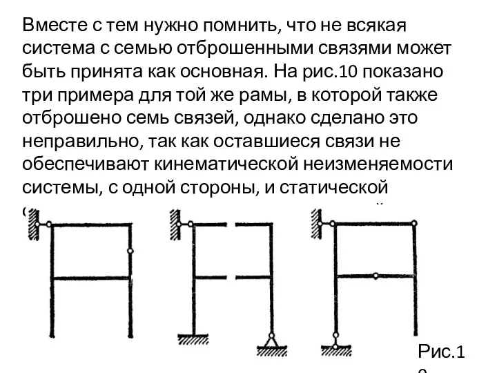 Вместе с тем нужно помнить, что не всякая система с