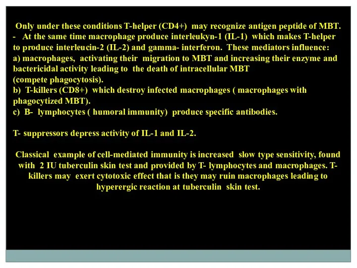 Only under these conditions T-helper (CD4+) may recognize antigen peptide