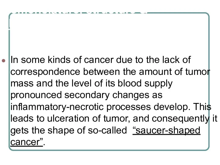 Nomenclature, structure & classification of tumors-XIX. In some kinds of