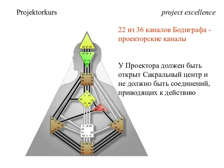 project excellence Projektorkurs 22 из 36 каналов Бодиграфа - проекторские