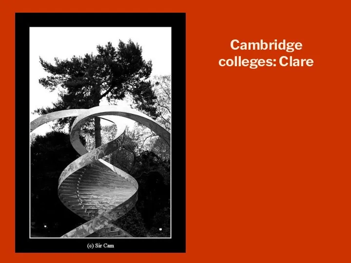 Cambridge colleges: Clare