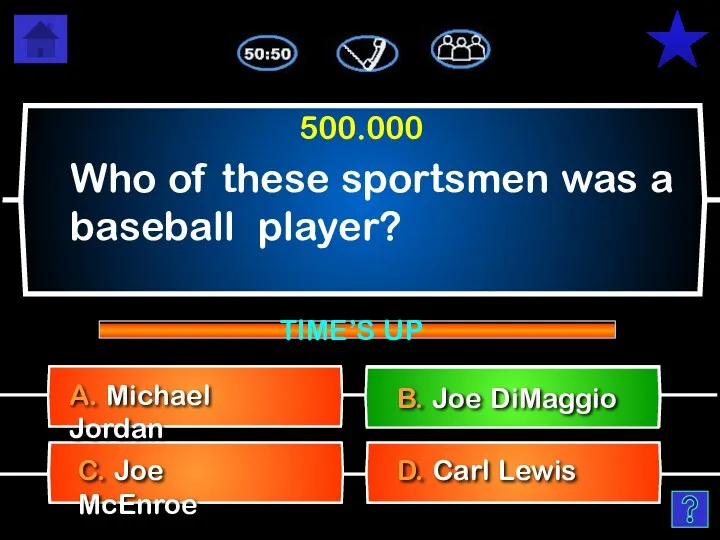 Who of these sportsmen was a baseball player? D. Carl
