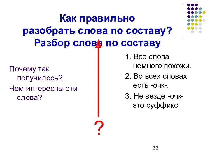 Как правильно разобрать слова по составу? Разбор слова по составу