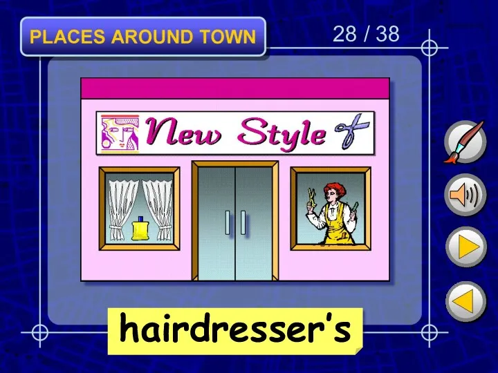 28 / 38 hairdresser’s