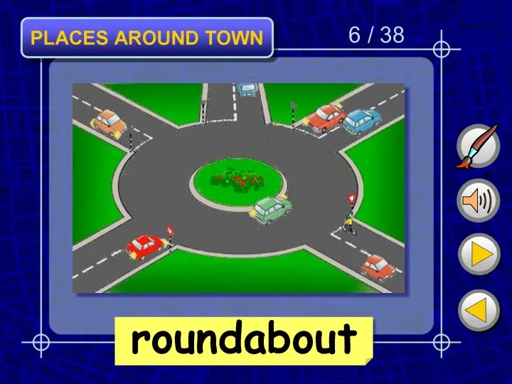 6 / 38 roundabout