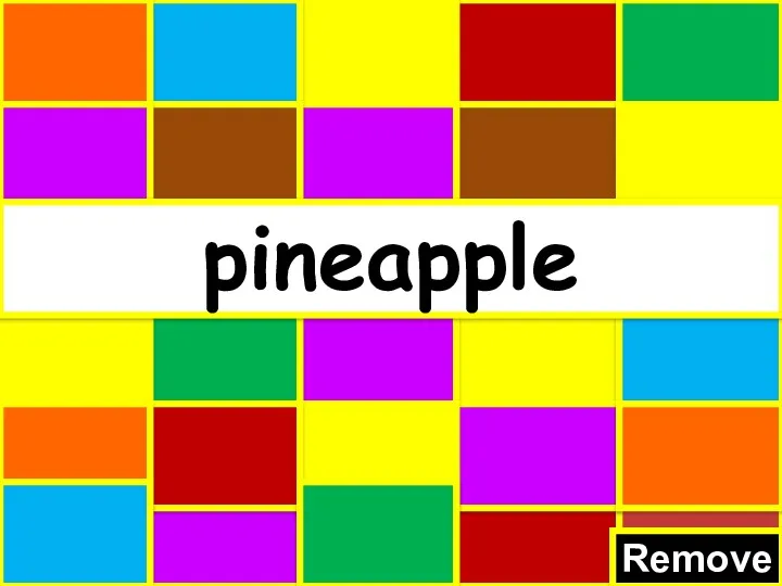 Remove pineapple