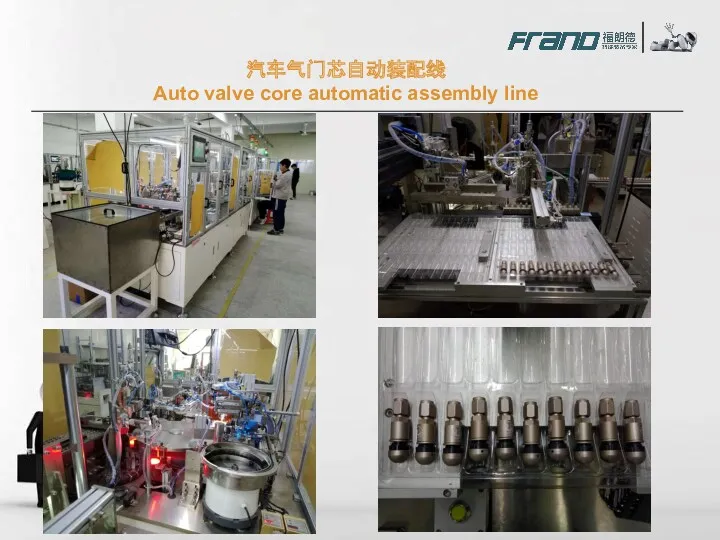 汽车气门芯自动装配线 Auto valve core automatic assembly line