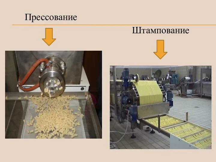 Прессование Штампование