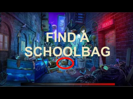 FIND A SCHOOLBAG