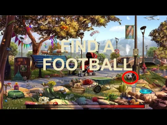 FIND A FOOTBALL