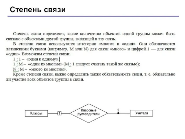 Степень связи