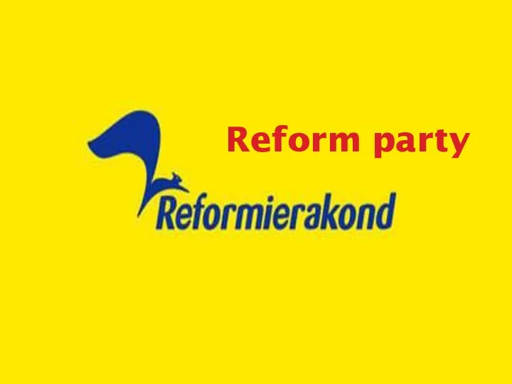 Reform party