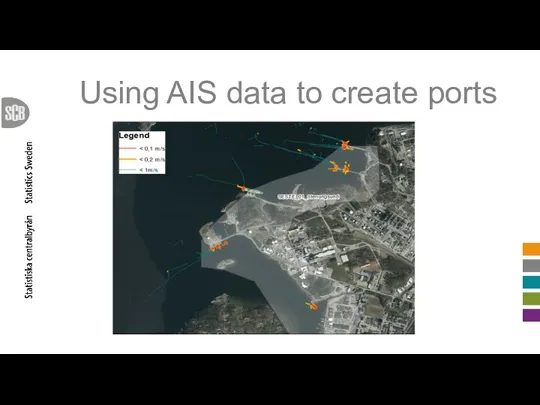 Using AIS data to create ports