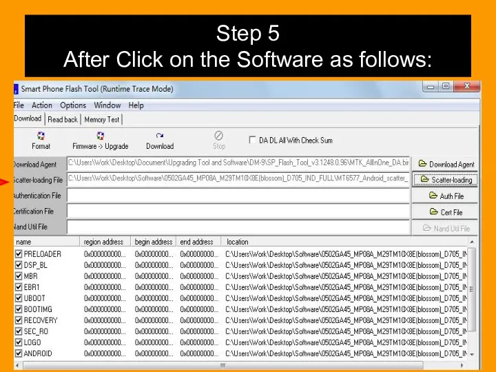 Step 5 After Click on the Software as follows: