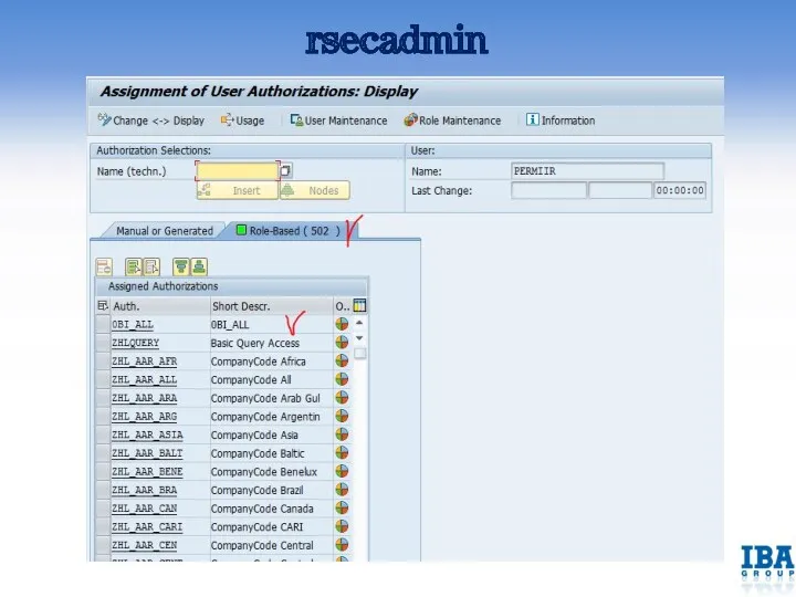 rsecadmin