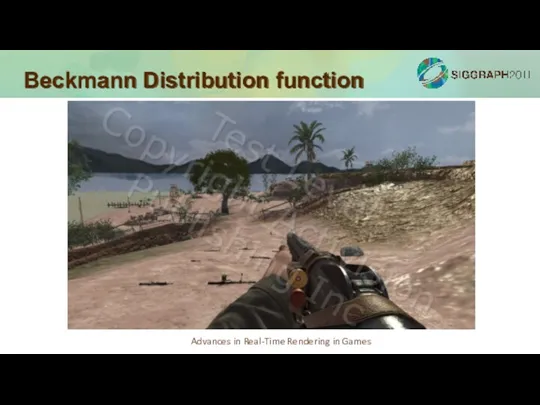 Beckmann Distribution function