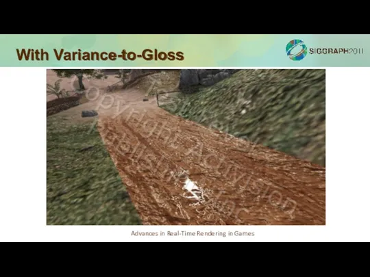 With Variance-to-Gloss