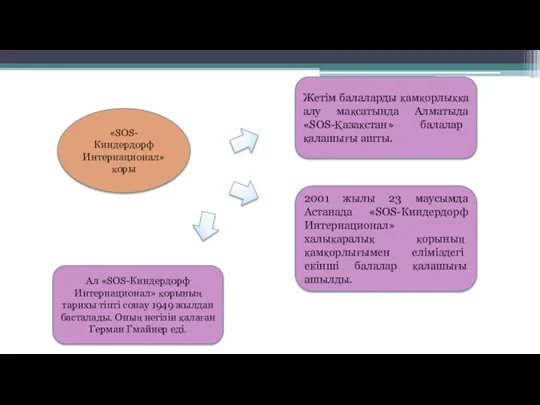 «SOS-Киндердорф Интернационал» қоры Жетім балаларды қамқорлыққа алу мақсатында Алматыда «SOS-Қазақстан»