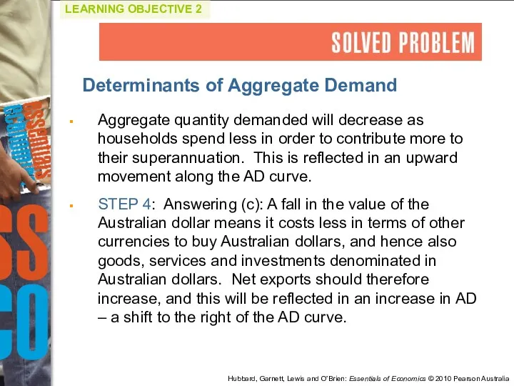 Aggregate quantity demanded will decrease as households spend less in