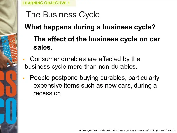 What happens during a business cycle? The effect of the