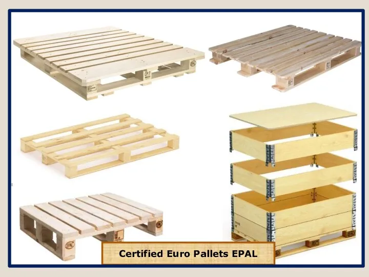 Certified Euro Pallets EPAL