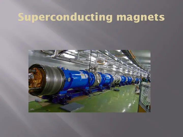 Superconducting magnets