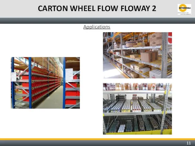CARTON WHEEL FLOW FLOWAY 2 Applications